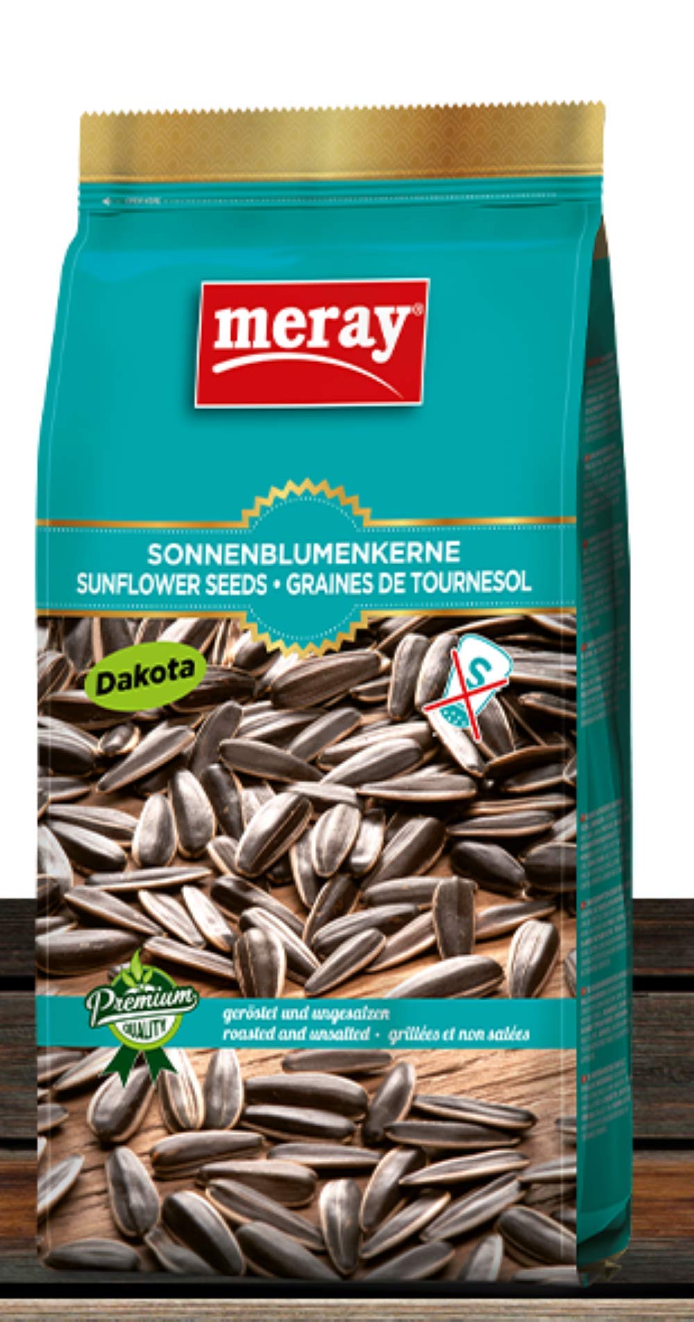 Meray graines tournesol sans sel vert 250gr